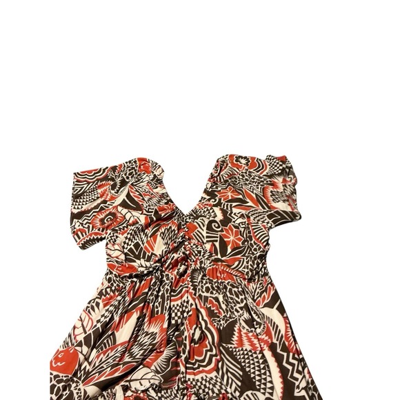 Anthropologie By Anthropologie Tiered Maxi Dress Open Back Boho Plus Size 3x - Picture 12 of 16